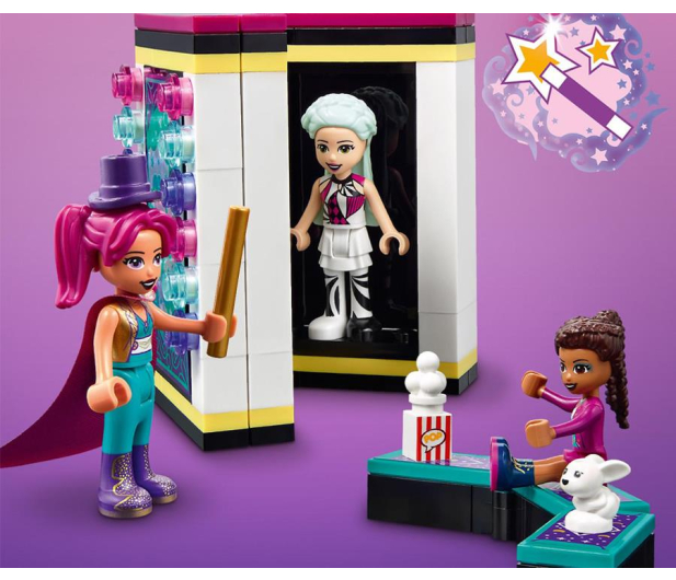 LEGO Friends 41685 Wesołe miasteczko z kolejką - 1019909 - zdjęcie 6